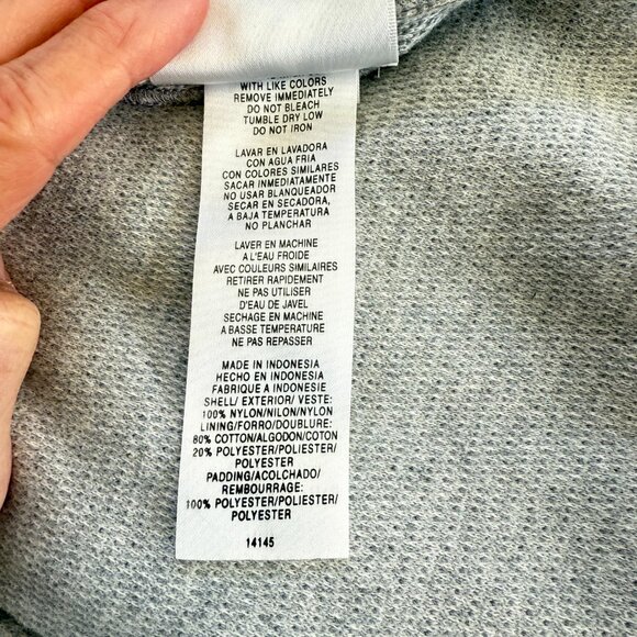 Adidas Mens L Reversible Pullover Vintage Hoodie Large READ - Picture 10 of 11